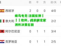 蜂鸟电竞:法国反弹擊敗奧地利，提前锁定欧洲杯决赛名额